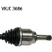 SKF | Antriebswelle | VKJC 3686 SKF | Antriebswelle | VKJC 3686