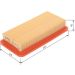 BOSCH 1 457 433 097 Luftfilter