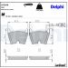 Delphi Bremsbelagsatz, Scheibenbremse LP3266 Delphi Bremsbelagsatz, Scheibenbremse LP3266