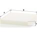 MANN-FILTER CU 23 019 Innenraumfilter, Partikelfilter MANN-FILTER CU 23 019 Innenraumfilter, Partikelfilter