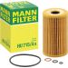 MANN-FILTER HU 715/4 x Ölfilter mit Dichtung, Filtereinsatz MANN-FILTER HU 715/4 x Ölfilter mit Dichtung, Filtereinsatz