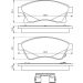 BOSCH Bremsbelagsatz, Scheibenbremse 0 986 494 644 BOSCH Bremsbelagsatz, Scheibenbremse 0 986 494 644