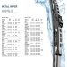 Hella Wischblatt Scheibenwischer Metal 9XW 178 878-211 Hella Wischblatt Scheibenwischer Metal 9XW 178 878-211