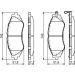 BOSCH Bremsbelagsatz, Scheibenbremse 0 986 424 474 BOSCH Bremsbelagsatz, Scheibenbremse 0 986 424 474
