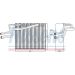 Verdampfer, Klimaanlage 92215 Verdampfer, Klimaanlage 92215