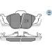 Meyle Bremsbelagsatz, Scheibenbremse MEYLE-PD: Advanced performance and design 025 230 6317/PD