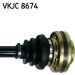 SKF Antriebswelle VKJC 8674