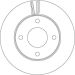TRW Bremsscheibe DF6417 TRW Bremsscheibe DF6417