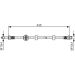 BOSCH Bremsschlauch 1 987 476 415