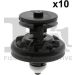 FA1 11-40023.10 Clip, Zier- / Schutzleiste (10er Pack)