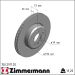 Zimmermann Bremsscheibe Coat Z 150.2911.20