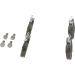 BOSCH Bremsbelagsatz, Scheibenbremse 0 986 494 011