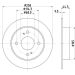 Bremsscheibe 8DD 355 105-171 Bremsscheibe 8DD 355 105-171