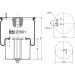 FEBI BILSTEIN 20501 Federbalg, Luftfederung