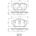 BOSCH Bremsbelagsatz, Scheibenbremse 0 986 494 450 BOSCH Bremsbelagsatz, Scheibenbremse 0 986 494 450