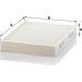 MANN-FILTER CU 2736-2 Innenraumfilter, Partikelfilter