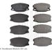 Blue Print Bremsbelagsatz, Scheibenbremse ADC44262