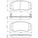 BOSCH Bremsbelagsatz, Scheibenbremse 0 986 424 815 BOSCH Bremsbelagsatz, Scheibenbremse 0 986 424 815