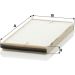 MANN-FILTER CU 22 002-2 Innenraumfilter, Partikelfilter