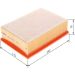 BOSCH 1 457 433 098 Luftfilter