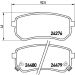 Brembo Bremsbelagsatz, Scheibenbremse PRIME LINE P 30 033 Brembo Bremsbelagsatz, Scheibenbremse PRIME LINE P 30 033