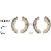 Textar Bremsbackensatz 91049500