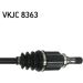 Antriebswelle VKJC 8363