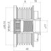 Generatorfreilauf 588440 Generatorfreilauf 588440