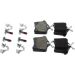 BOSCH Bremsbelagsatz, Scheibenbremse 0 986 494 646