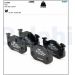 Delphi Bremsbelagsatz, Scheibenbremse LP699 Delphi Bremsbelagsatz, Scheibenbremse LP699