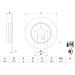 BOSCH Bremsscheibe 0 986 479 409 BOSCH Bremsscheibe 0 986 479 409