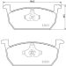 Bremsbelagsatz, Scheibenbremse 8DB 355 032-951 Bremsbelagsatz, Scheibenbremse 8DB 355 032-951