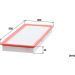 MANN-FILTER CU 50 005 Innenraumfilter, Partikelfilter MANN-FILTER CU 50 005 Innenraumfilter, Partikelfilter