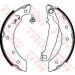 TRW Bremsbackensatz GS6233