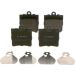 BOSCH Bremsbelagsatz, Scheibenbremse 0 986 494 016
