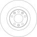 TRW Bremsscheibe DF6667 TRW Bremsscheibe DF6667