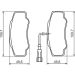 BOSCH Bremsbelagsatz, Scheibenbremse 0 986 494 391