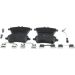 BOSCH Bremsbelagsatz, Scheibenbremse 0 986 494 290