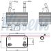 Nissens Ölkühler, Automatikgetriebe FIRST FIT 90678