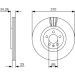BOSCH Bremsscheibe 0 986 479 642