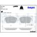 Delphi Bremsbelagsatz, Scheibenbremse LP1754 Delphi Bremsbelagsatz, Scheibenbremse LP1754