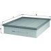Knecht Luftfilter LX 511/1