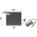 Mahle Verdampfer, Klimaanlage BEHR Premium Line AE 85 000P