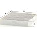 MANN-FILTER CUK 28 009 Innenraumfilter, Aktivkohlefilter