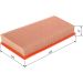 BOSCH 1 457 432 200 Luftfilter BOSCH 1 457 432 200 Luftfilter