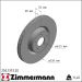 Zimmermann Bremsscheibe Coat Z 250.1373.20 Zimmermann Bremsscheibe Coat Z 250.1373.20