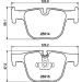 Hella Pagid Bremsbelagsatz, Scheibenbremse 8DB 355 019-781 Hella Pagid Bremsbelagsatz, Scheibenbremse 8DB 355 019-781