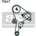 SKF Wasserpumpe + Zahnriemensatz VKMC 06008 SKF Wasserpumpe + Zahnriemensatz VKMC 06008