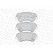 Ferodo Bremsbelagsatz, Scheibenbremse PREMIER ECO FRICTION FDB4613 Ferodo Bremsbelagsatz, Scheibenbremse PREMIER ECO FRICTION FDB4613