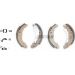 Textar Bremsbackensatz 91053800